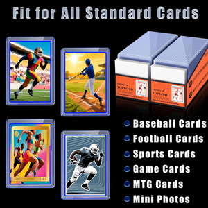 200 protège-cartes rigides en plastique de 3x4 pouces pour cartes de jeu de sport et de football - Product Image 5