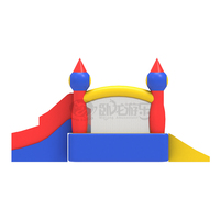 Castillo Inflable Mini WOLONG IC, Casa de Brinco de 7Lx3.5Wx3.6H, Material de PVC, Capacidad de 500 kg+, para 10-15 Niños, Uso en Interiores y Exteriores, Juego Infantil