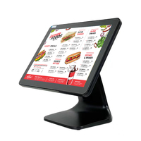 RUINAI RN-G9 All-in-One 15" Layar Sentuh Kapasitif SSD POS PC Windows 7/10/11 Android Wi-Fi 6 CPU I3/I5/I7