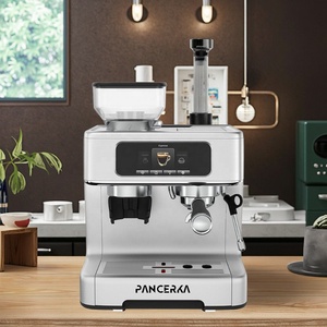 Máquina de Espresso Súper Automática con Pantalla Táctil PANCERKA - 1/2/3 Cabezales, Máquina de Espresso Totalmente Automática de Grado Comercial - Product Image 4