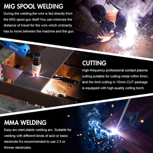 Andeli <span class=keywords><strong>MCUT</strong></span>-40 Cao-Tần Số Cắt Plasma Spool Gun Mig Hàn MMA Đa-Chức Năng Máy Hàn - Product Image 4