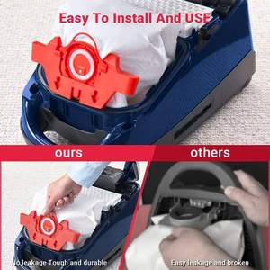 Reemplazo de bolsas de polvo 3D Airclean para <span class=keywords><strong>Miele</strong></span> FJM Vacuum Compact C2 C1 Complete C1 S241 S290 S300i S500 S700 S4 S6 Series - Product Image 6