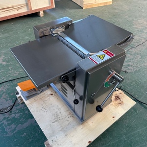 Máquina Eléctrica Económica para Rebanar Carne de Cerdo y Res, Máquina para Quitar Grasa y Piel de Cerdo, Rebanadora de Carne - Product Image 1