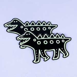 Tùy Chỉnh Không Thấm Nước In Ấn Sáng <span class=keywords><strong>Sticker</strong></span> Cá Nhân Huỳnh Quang Decal Dán - Product Image 5