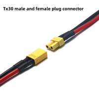 Xt30 Xt60 Xt90 connecteur de cordon d'alimentation 2P mâle femelle prise d'amarrage modèle d'avion Drone batterie au Lithium cuivre PVC pour automobile