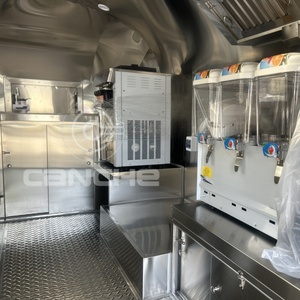 Remolque de aperitivos móvil popular 2025 Comentarios de los clientes Burger Shawarm Food Truck - Product Image 5