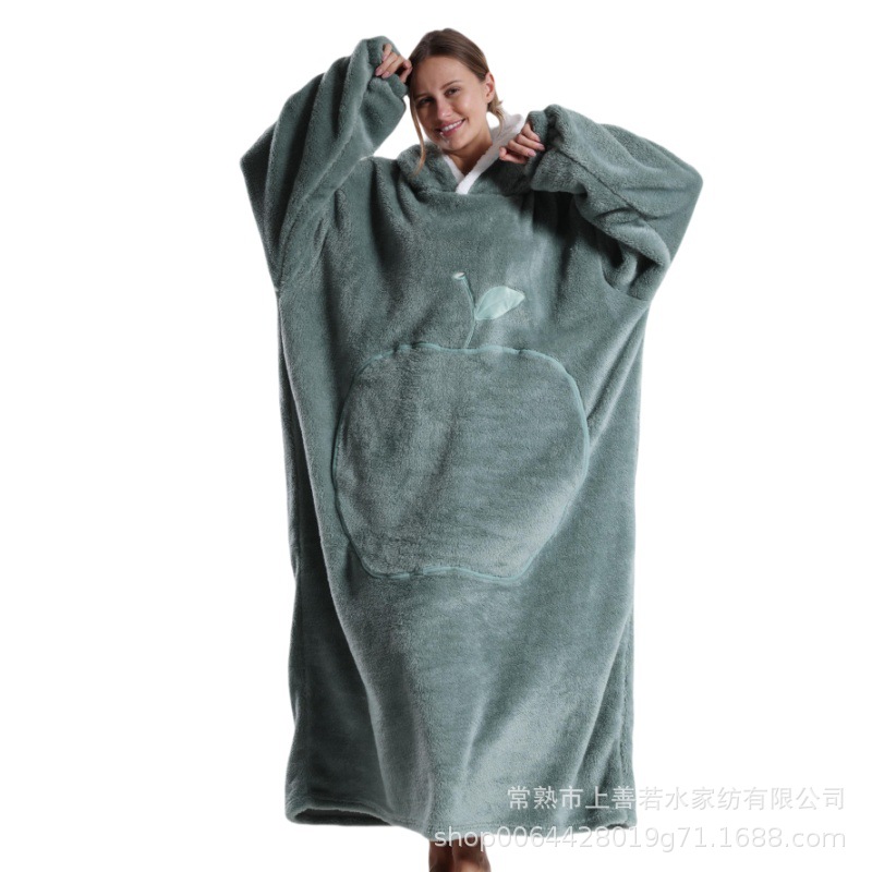 Misty blue apple lazy suit