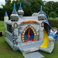 Château gonflable Dragon's Age, nouvelle conception, combo de trampoline et de toboggan, maison de trampoline avec toboggan à vendre