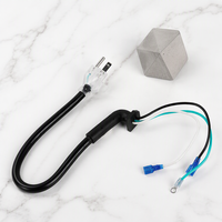 Appareils électroménagers, lampes, éclairage, cordon d'alimentation pour ordinateur à trois broches US isolé en PVC, certifié UL 3 broches