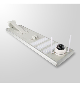 <span class=keywords><strong>Lampadaire</strong></span> solaire LED tout-en-un pour l'extérieur avec panneau solaire 100W et caméra LED pour villes intelligentes - Product Image 3