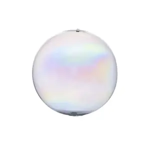 手工吹制悬挂圆形彩虹色硼硅酸盐玻璃球球吊灯照明灯具灯罩