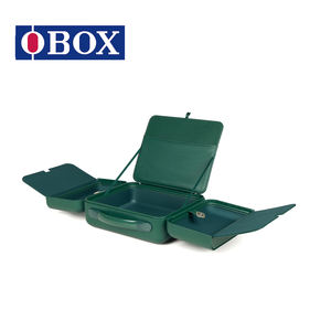 กระเป๋าจัดระเบียบเครื่องสำอาง OBXO พร้อมกระจก HD 3 <span class=keywords><strong>โทน</strong></span>สี สำหรับช่าง<span class=keywords><strong>แต่งหน้า</strong></span><span class=keywords><strong>เจ้าสาว</strong></span> กระเป๋ากันน้ำสำหรับงานแต่งงาน - Product Image 2