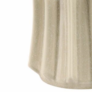 Vaso Sfaccettato con Dettagli a Pannelli Verticali, Vaso Decorativo per Fiori, per Esposizione in Soggiorno, Elemento Scultoreo per Arredamento Casa - Product Image 5