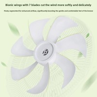Ventilateur de sol électrique blanc, ventilateur de bureau double usage, silencieux, vertical, circulation puissante de l'air, écologique, en plastique, avec télécommande
