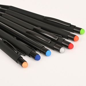 Stylo bille en métal à écran tactile de 0,5 mm, personnalisable avec logo, pour la vente en gros - Product Image 4