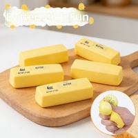 Bâton de crème à récupération lente, jouet en caoutchouc souple anti-stress