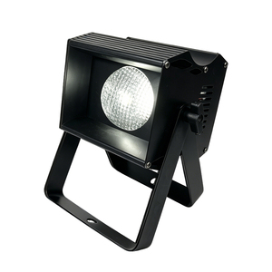 Faro LED COB <span class=keywords><strong>da</strong></span> 80W con luce sottile, DMX512, bianco caldo, mini strobo dimmerabile per bar, club, lounge, DJ, discoteca, luci per feste, personalizzazione OEM - Product Image 1