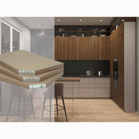 Panneau de construction professionnel en aluminium SPC, imperméable, résistant à l'humidité, anti-moisissure, anti-déformation, longue durée de vie