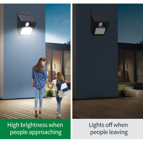 Intelamp Wireless Solar Garden Light <strong>Fence</strong> LED Outdoor Wall Lamp <strong>Security</strong> Lights Motion <strong>Sensor</strong> - Product Image 6