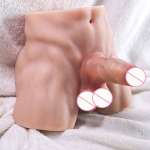 AITT - Modelo de Torso Masculino de TPE de 2.8 kg, con Anatomía Realista y Diseño Compatible con Entrada Trasera para Muñecas Sexuales para Adultos - Product Image 1