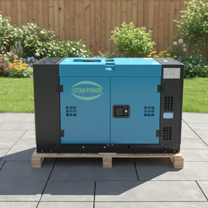 เครื่องกำเนิดไฟฟ้าดีเซลแบบพกพาขนาด 12KW 15KVA 120V 240V แบบเงียบพิเศษ พร้อมรีโมทสตาร์ท สำหรับสำรองไฟบ้าน - Product Image 3