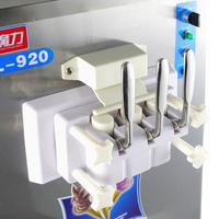 Machine à glaces italiennes et yaourts glacés Gongly, nouvelle machine à snacks en acier inoxydable à haute productivité