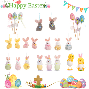 2025 nouveauté jaune en peluche poussins <span class=keywords><strong>de</strong></span> pâques Offre Spéciale 1 pc/boîte éclosion poussin décorations <span class=keywords><strong>boule</strong></span> <span class=keywords><strong>de</strong></span> noël et ornements d'arbre - Product Image 6