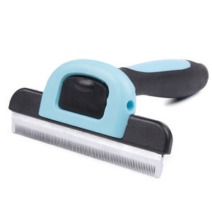 La pelliccia dell'animale domestico diretta della fabbrica rimuove la spazzola del pettine del Deshedder del cane per la toelettatura quotidiana dell'animale domestico OEM ODM - Product Image 5