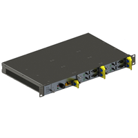 RDEKONO Aluminium Schroff 19" 1U Subrack Board Chassis Backplane CPCI ATCA VPX Server Steuerungsbox