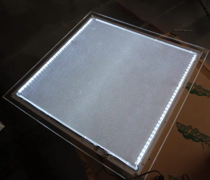 LED Panel Rechteckige dynamische Licht box für Innen werbung Led Panel Light Box Werbung