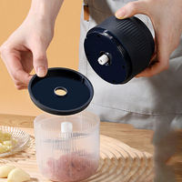 Yun Portable sans fil électrique ail et viande Mini hachoir à oignons petit robot culinaire et broyeur outils spécialisés