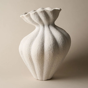 Jarrón de Cerámica Nórdica Moderna de Primera Calidad Wisdom Crafts, <span class=keywords><strong>con</strong></span> Acabado Mate, para Mesa, para Flores Secas o <span class=keywords><strong>con</strong></span> Agua - Product Image 3