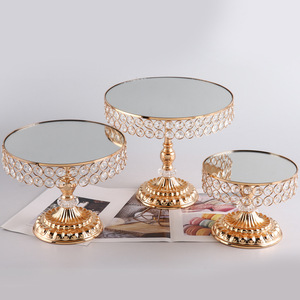 Meistverkauftes Kuchenständer-Set Hochzeitsdekoration Dessertladen Dessertständer Kuchenplatte Rahmen Tisch-Blumenständer Hochzeitsdekoration - Product Image 2