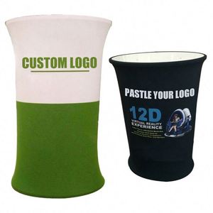 Portable Durable Aluminum Table Display Promotional Tension Fabric Display <b>Foldable</b> Trade Show <b>Desk</b> Booth Table - Product Image 1