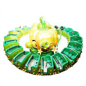 Manège rotatif HOTFUN HFKC03 populaire et palpitant pour parcs d'attractions, avec plateau tournant de divertissement et fonction musicale extérieure, certifié CE - Product Image 1