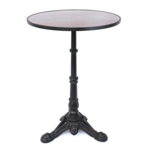 Gamba per Tavolo in Metallo, <span class=keywords><strong>Base</strong></span> a <span class=keywords><strong>3</strong></span> Gambe per Arredamento Ristorante, Tavolo in Ghisa Stile Bistrot Francese Nero Moderno Personalizzabile Supporto D470mm - Product Image 5