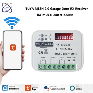 Ricevitore Bluetooth Smart TUYA MESH 2.0 AC85-220V, Controller per Porte di Garage Multifrequenza 280-915MHz - Product Image 1
