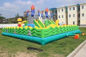 Gran Oferta: Castillo Hinchable de PVC de Colores para Niños, Ideal para Jardín y Patio, Castillo Hinchable Grande para Saltar - Product Image 3