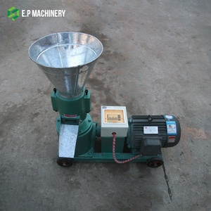 Machine à granulés de bois à commande manuelle E.P Mini Animal Poultry Rabbit Pet Pig Goat Cattle Feed Wood Alfalfa Wax Biomass - Product Image 5