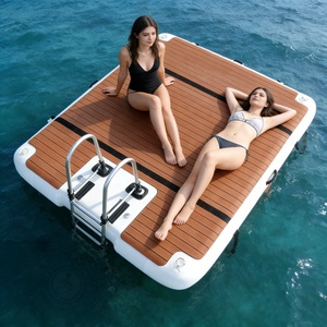 Mini Estación de Acoplamiento Inflable de Alta Calidad, <span class=keywords><strong>Muelle</strong></span> Flotante para Jetski, Marina, Pontón Flotante, Muelles Inflables para Barcos - Product Image 1