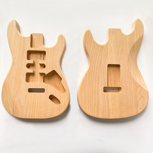 Cuerpos de guitarra de paulownia al por mayor, de repuesto, sin terminar, para kit DIY - Product Image 5
