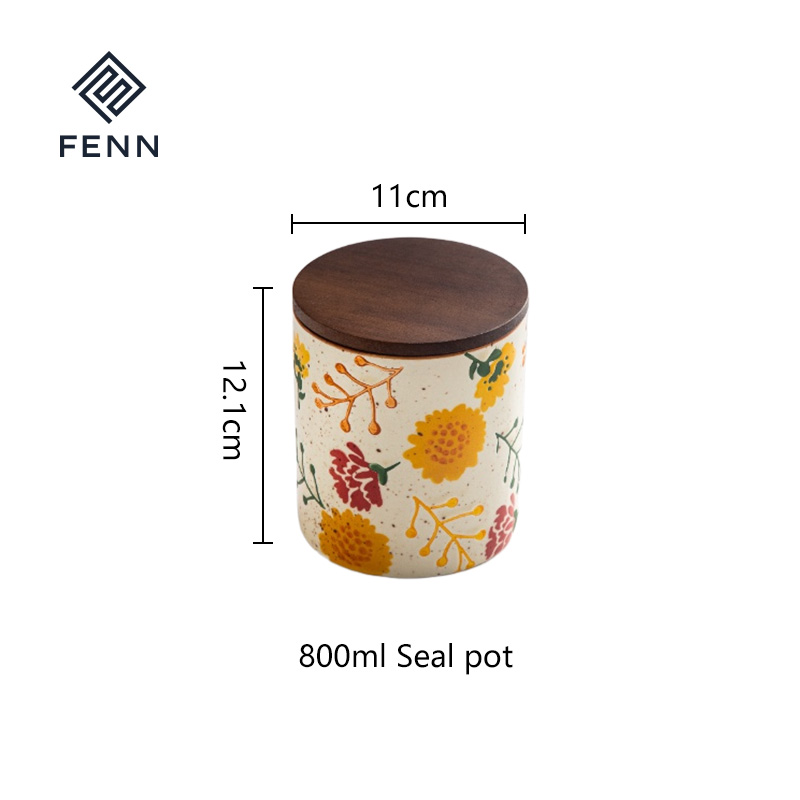 Pot de stockage de 800 ml