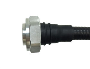 Mobilfunk-Basisstation 7/16 DIN Stecker RA auf DIN Stecker Pin für 1/2: Superflexibles Kabelset 3m Länge - Product Image 2