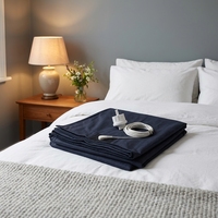 Drap de lit conducteur en acier inoxydable, literie en coton conducteur pour la vente en gros OEM et les commandes personnalisées