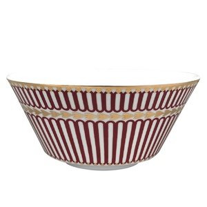 European-style Red Bone China Plate Set Coffee Set Cup Plate Set - Product Image 4