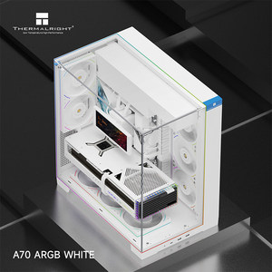 2026年新登場 Thermalright A70 ARGB ホワイト フルタワー ATX ライトストリップケース コンピューターケース クリスマスギフトに - Product Image 4