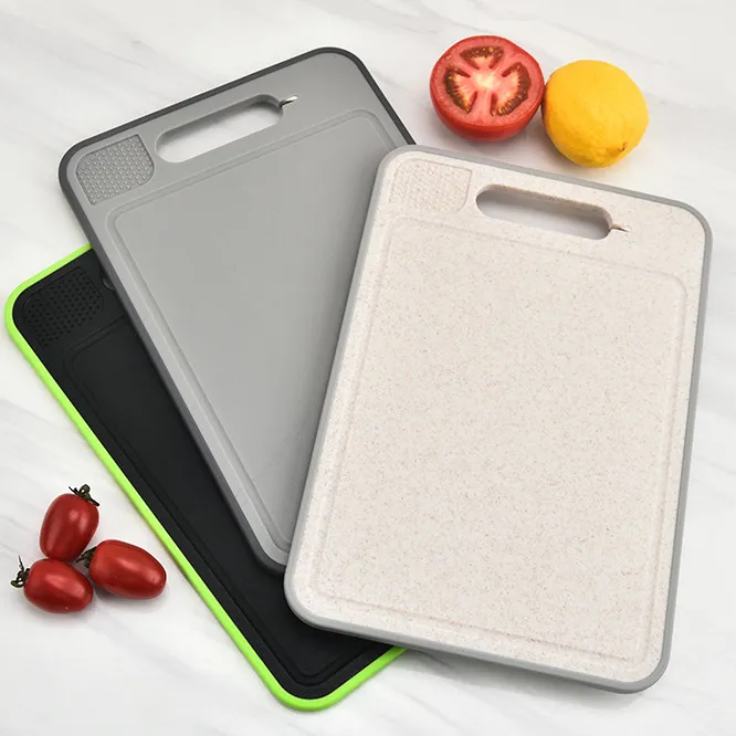 MU 4 in 1 New plastic cutting board Thawing Plate and Chopping Board Defrosting Board Thawing Tray for Frozen Meat Food