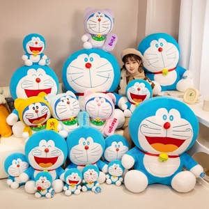 Lớn màu xanh <span class=keywords><strong>Ding</strong></span> Dong mèo Robot nhồi Búp bê chính thức Doraemon đồ chơi sang trọng cho bé gái PP bông để giảm căng thẳng cho trẻ em - Product Image 2