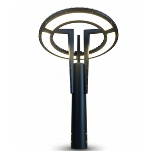 Lampe <span class=keywords><strong>de</strong></span> <span class=keywords><strong>Jardin</strong></span> Décorative à LED pour Poteau, AC 30W 50W, en Aluminium, pour Allée Urbaine, Blanc Chaud 3000K, IP65 IK08, Haute Luminosité - Product Image 4