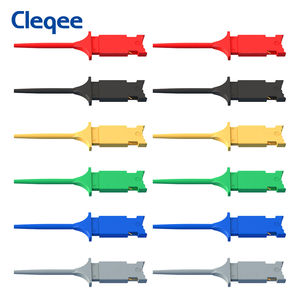 Crochets de <span class=keywords><strong>test</strong></span> SMD IC Cleqee Mini Grabber, pinces de <span class=keywords><strong>test</strong></span> plates pour tests électriques, <span class=keywords><strong>6</strong></span> couleurs - Product Image 1